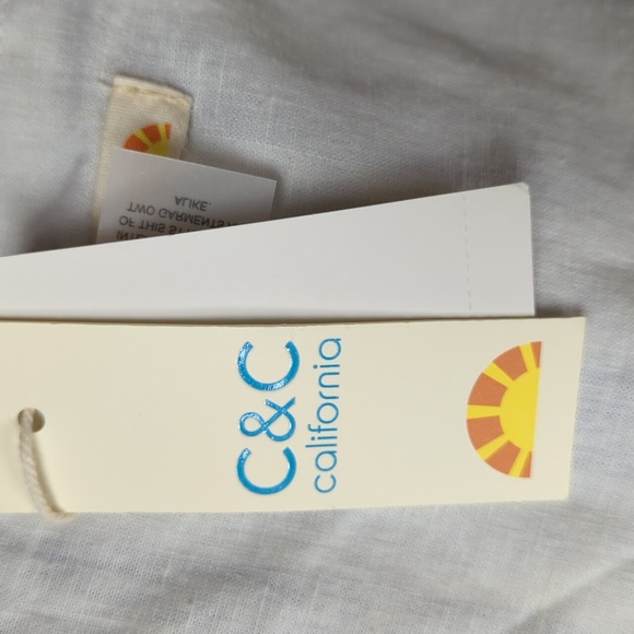 C&C California NWT Linen Blend Jumpsuit - Picture 8 of 10